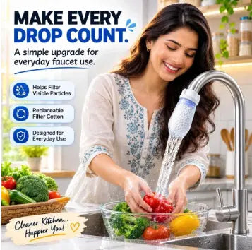 Faucet Filter Cotton. (Pack of 10)